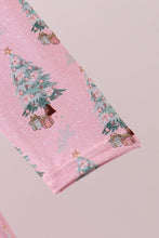 Load image into Gallery viewer, Pink christmas tree bamboo dress