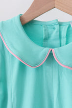 Load image into Gallery viewer, Green christmas tree embroidery dress