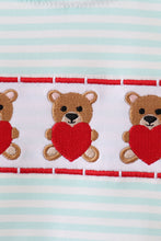 Load image into Gallery viewer, Blue bear embroidery bubble