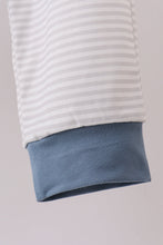 Load image into Gallery viewer, Blue puppy embroidery pants set