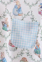 Load image into Gallery viewer, Blue bunny print set