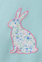 Load image into Gallery viewer, Green bunny applique dress