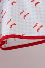 Load image into Gallery viewer, Baseball applique shorts set