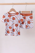 Load image into Gallery viewer, Baseball bamboo pajama set