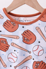 Load image into Gallery viewer, Baseball bamboo pajama set