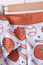 Load image into Gallery viewer, Baseball bamboo pajama set