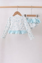 Load image into Gallery viewer, Sea shell ruffle 2pc swimsuit