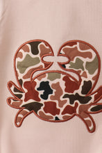Load image into Gallery viewer, Camouflage crab applique bubble