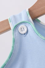 Load image into Gallery viewer, Blue engineering vehicle applique jonjon