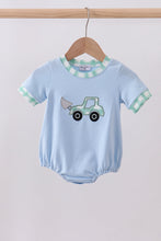 Load image into Gallery viewer, Blue engineering vehicle applique bubble