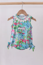 Load image into Gallery viewer, Green tropical garden bow bubble