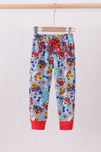 Load image into Gallery viewer, Blue character bamboo pants