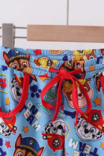 Load image into Gallery viewer, Blue character bamboo pants