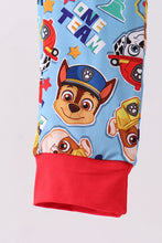 Load image into Gallery viewer, Blue character bamboo pants