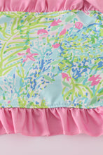 Load image into Gallery viewer, Meadow breeze print girl 2pc swimsuit