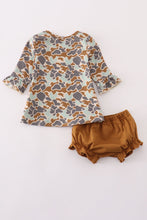 Load image into Gallery viewer, Halloween camouflage applique bloomer set