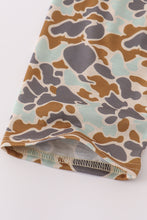 Load image into Gallery viewer, Halloween camouflage applique pants set