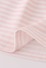 Load image into Gallery viewer, Scarecrow embroidery stripe dress