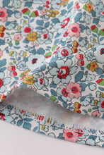 Load image into Gallery viewer, Blue meadow charm lace ruffle pants set