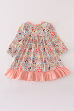 Load image into Gallery viewer, Princess floral print ruffle gown