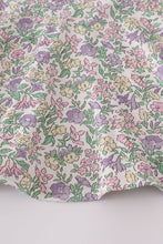 Load image into Gallery viewer, Purple floral print pants set