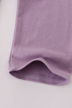 Load image into Gallery viewer, Purple floral print pants set