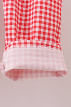 Load image into Gallery viewer, Green christmas santa claus embroidery pants set