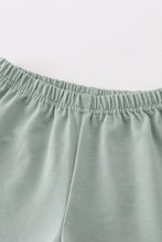 Load image into Gallery viewer, Sage sand dollar embroidery boy set