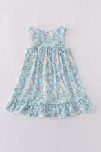 Load image into Gallery viewer, Tropical rainforest plant print dress