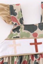 Load image into Gallery viewer, Camouflage cross embroidery bubble