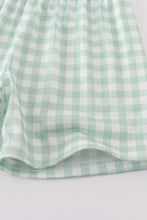 Load image into Gallery viewer, Navy sheep cross embroidery boy set