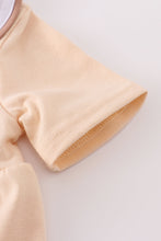 Load image into Gallery viewer, Cream cross french knot bubble