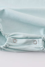 Load image into Gallery viewer, Blue cross embroidery bubble