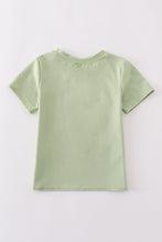 Load image into Gallery viewer, Green Fish Applique Top