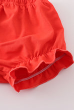 Load image into Gallery viewer, Apple print bow bloomer set