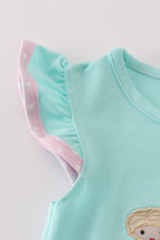 Load image into Gallery viewer, Blue character applique bubble