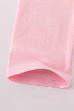 Load image into Gallery viewer, Blue bow embroidery gingham ruffle pants set