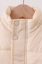 Load image into Gallery viewer, Cream mom&me puffer vest