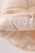 Load image into Gallery viewer, Cream mom&me puffer vest