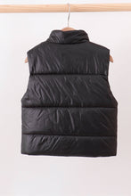 Load image into Gallery viewer, Black mom&me puffer vest