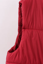 Load image into Gallery viewer, Maroon mom&me puffer vest