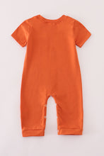 Load image into Gallery viewer, Rust Texas embroidery romper
