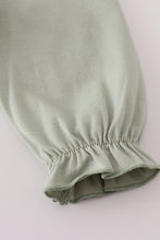 Load image into Gallery viewer, Sage camouflage turkey applique bloomer set