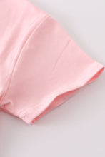 Load image into Gallery viewer, Pink blank basic t-shirt Adult Kids and baby bubble