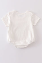 Load image into Gallery viewer, Cream blank basic t-shirt Adult Kids and baby bubble