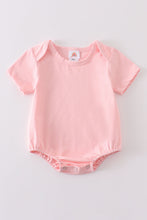 Load image into Gallery viewer, Pink blank basic t-shirt Adult Kids and baby bubble