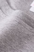 Load image into Gallery viewer, Gray blank basic t-shirt Adult Kids and baby bubble