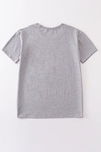 Load image into Gallery viewer, Gray blank basic t-shirt Adult Kids and baby bubble