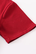 Load image into Gallery viewer, Maroon blank basic t-shirt Adult Kids and baby bubble