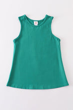 Load image into Gallery viewer, Teal blank basic kids teens adult tank top